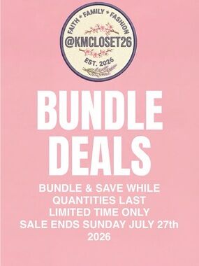🌸KMCLOSET26 BUNDLE DEALS UP TO 25% OFF